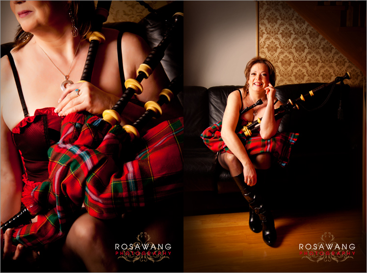 Bagpipe Boudoir Photography